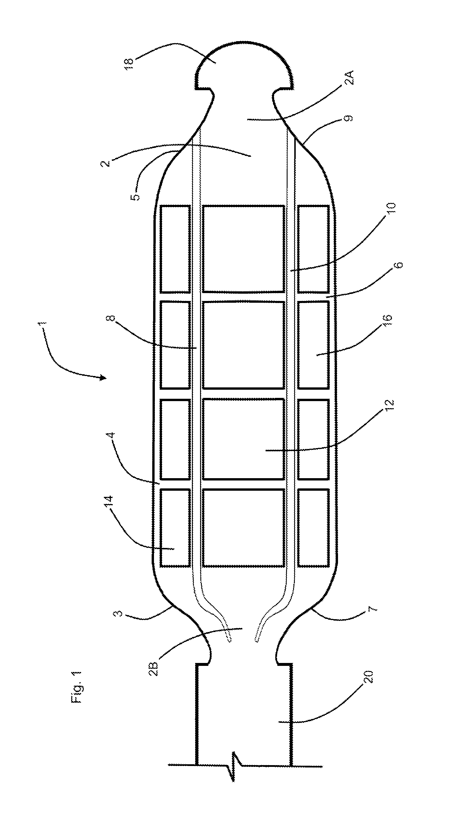 Assembly For Pain Suppressing Electrical Stimulation of a Patient's Nerve