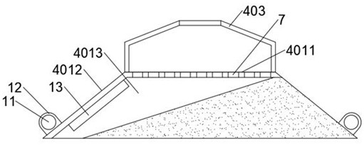 Textile cloth ironing and winding device