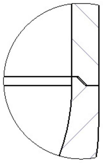 Carbon fiber bowl-shaped prefabricated body, carbon-carbon bowl body and crucible