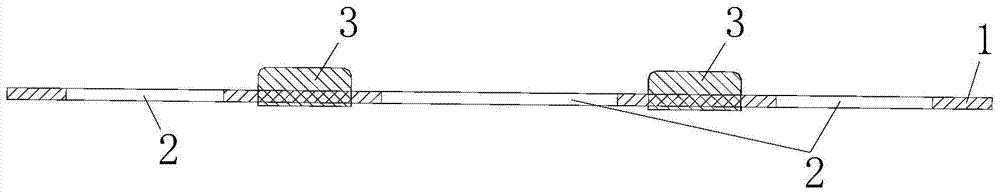 Anti-deformation embedded block and mold shell forming method with flat bottom plate