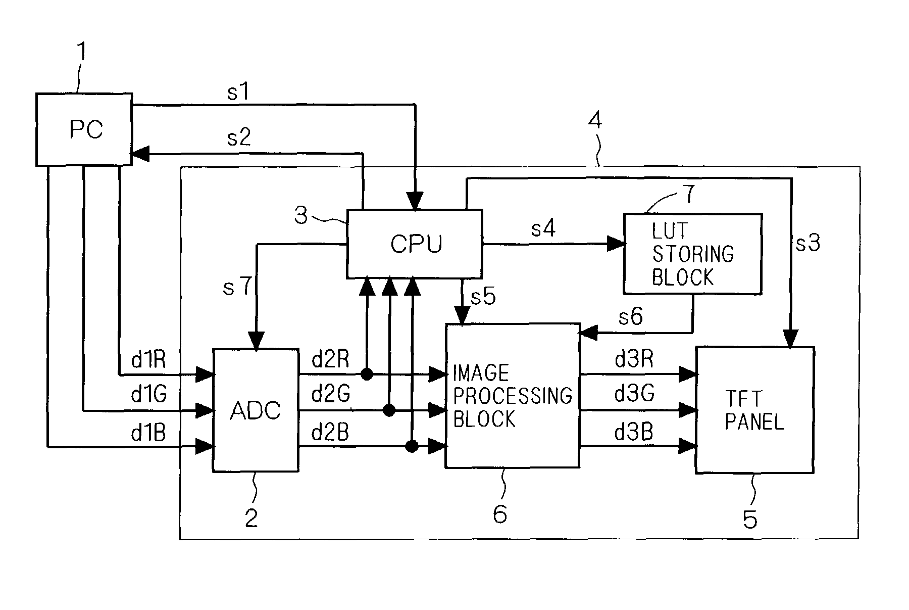 Image display system and image display device