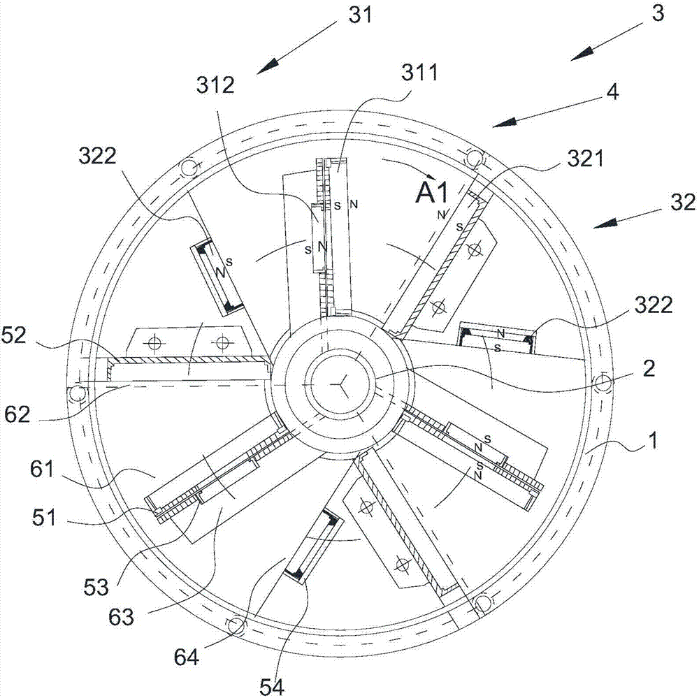 Magnetism energy storage catapulting driving wheel