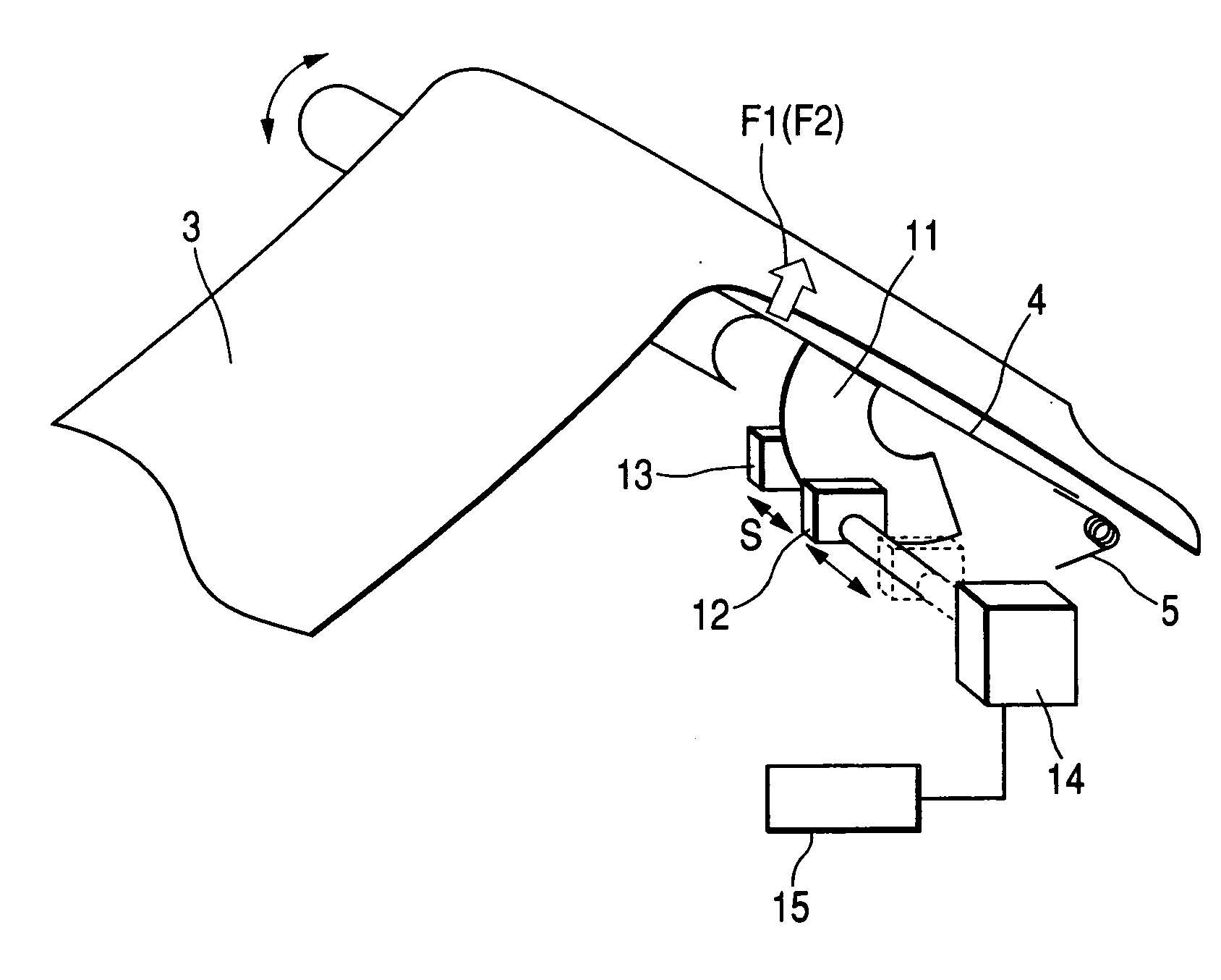 Web transporting mechanism of printing apparatus