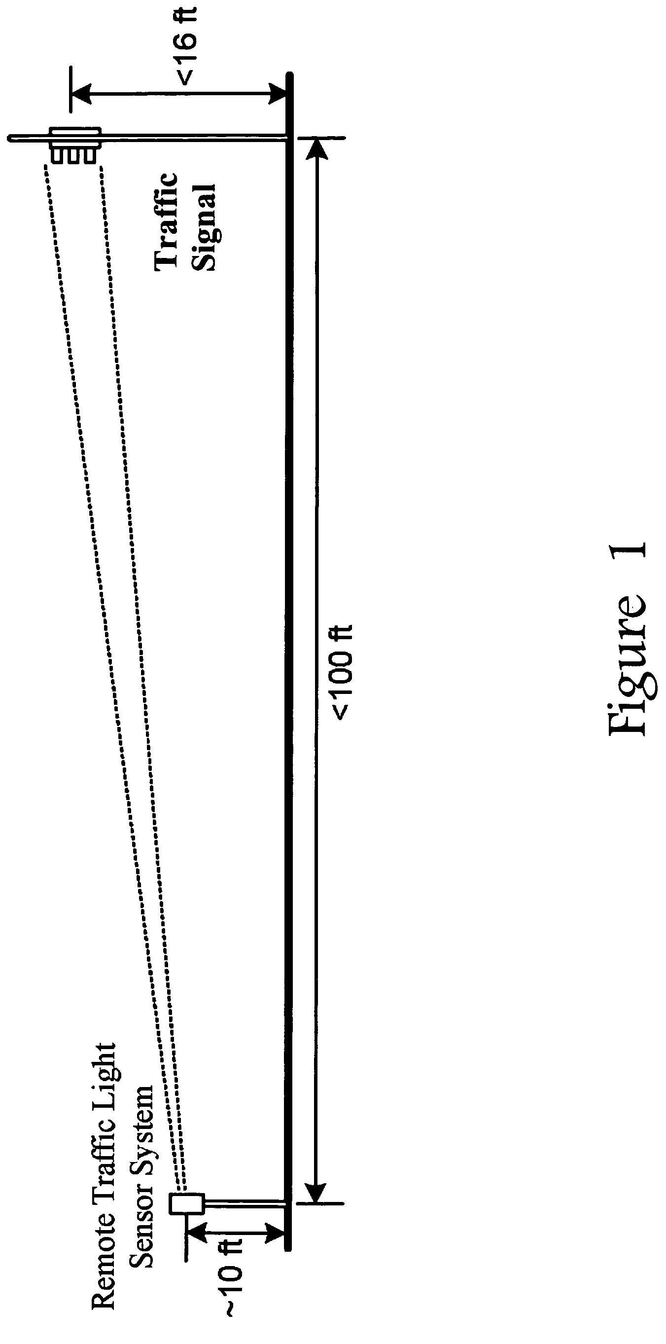 Traffic light status remote sensor system