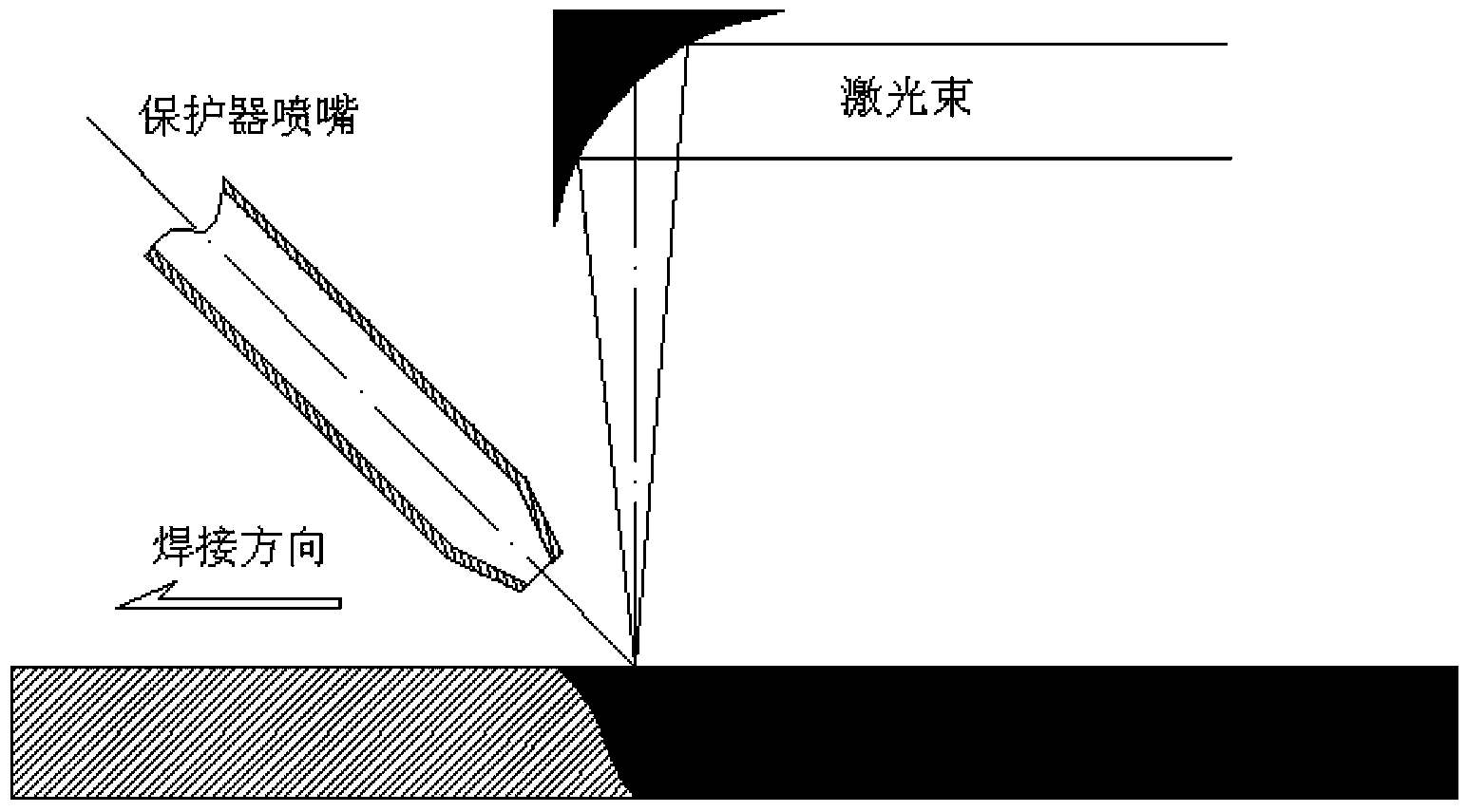 IC10 alloy connecting and repairing method for controlling dendrite growth direction through laser