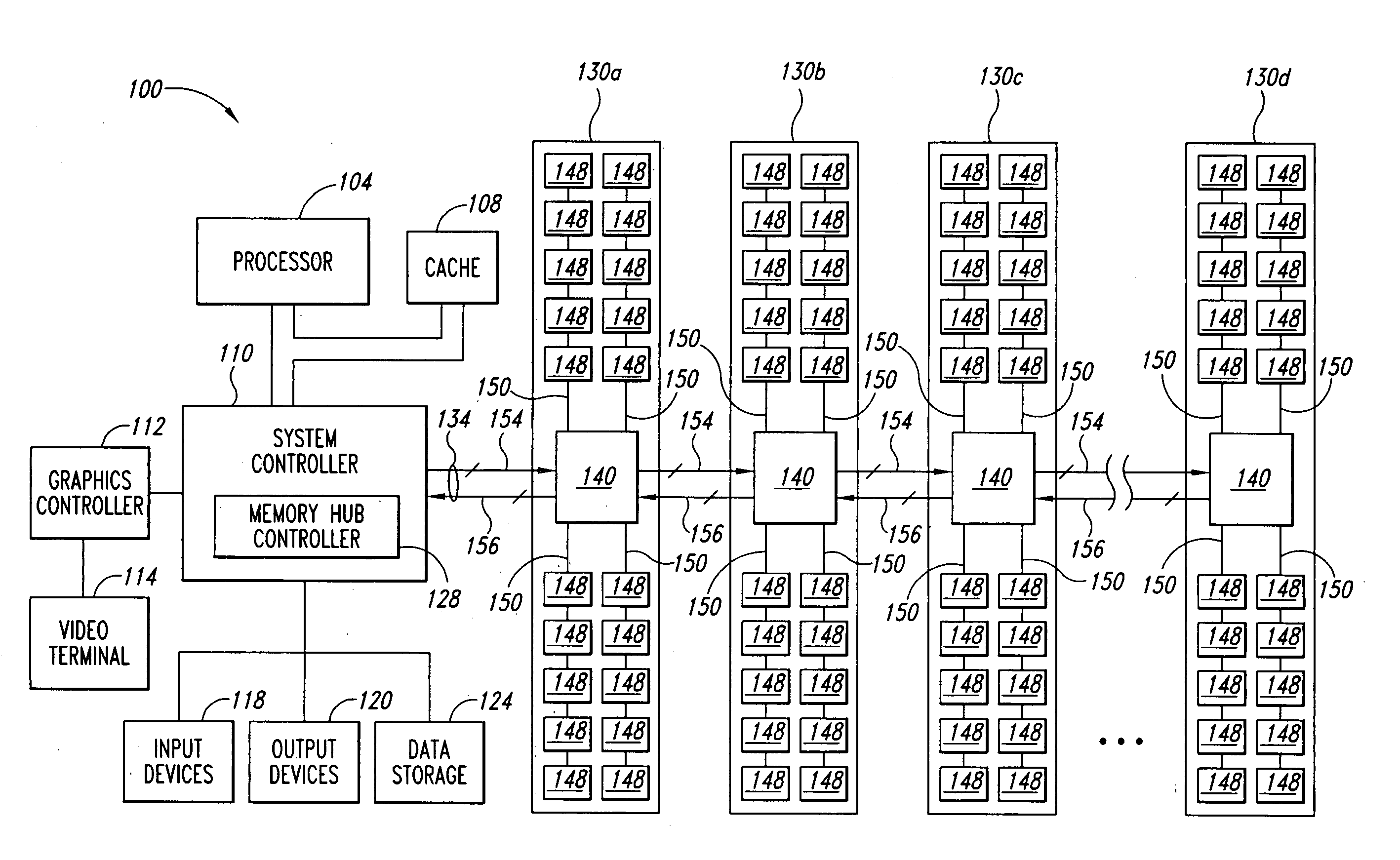 System and method for an asynchronous data buffer having buffer write and read pointers