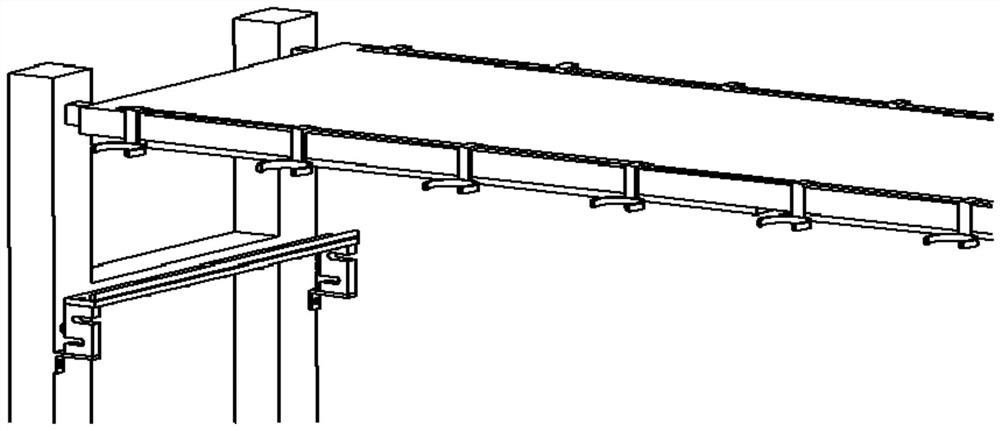 A mobile cultivation frame capable of real-time weighing