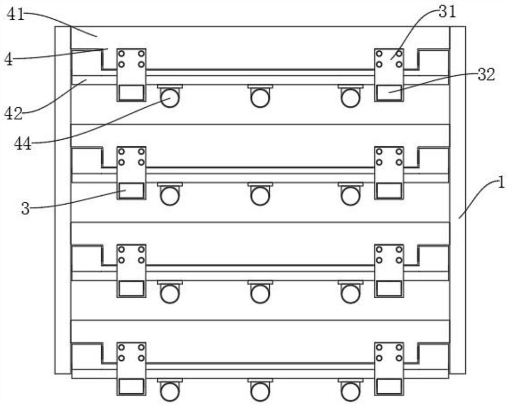 An acrylic plate chamfering cutting device