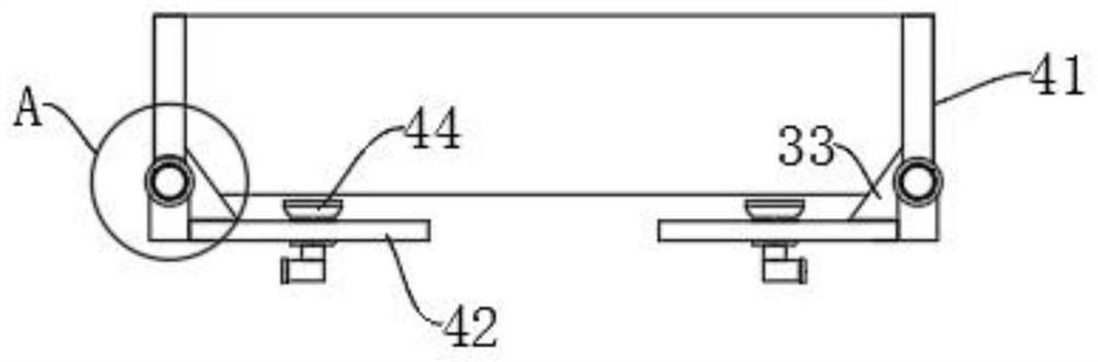 An acrylic plate chamfering cutting device