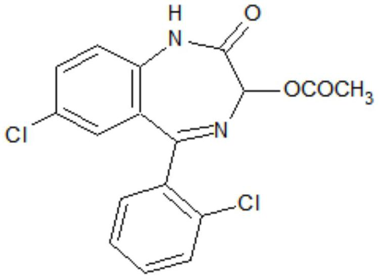 Preparation method of lorazepam intermediate