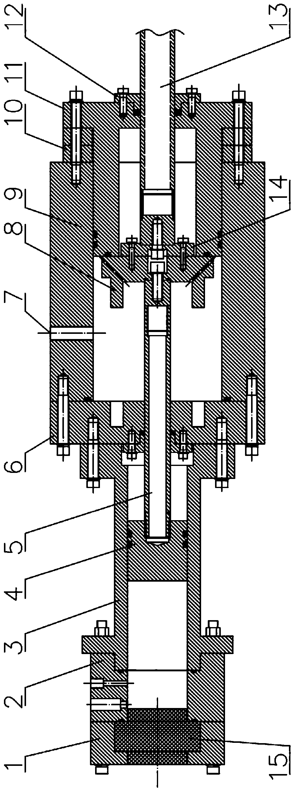 Rapid compressor test platform for laboratory and adjustment method of compression ratio