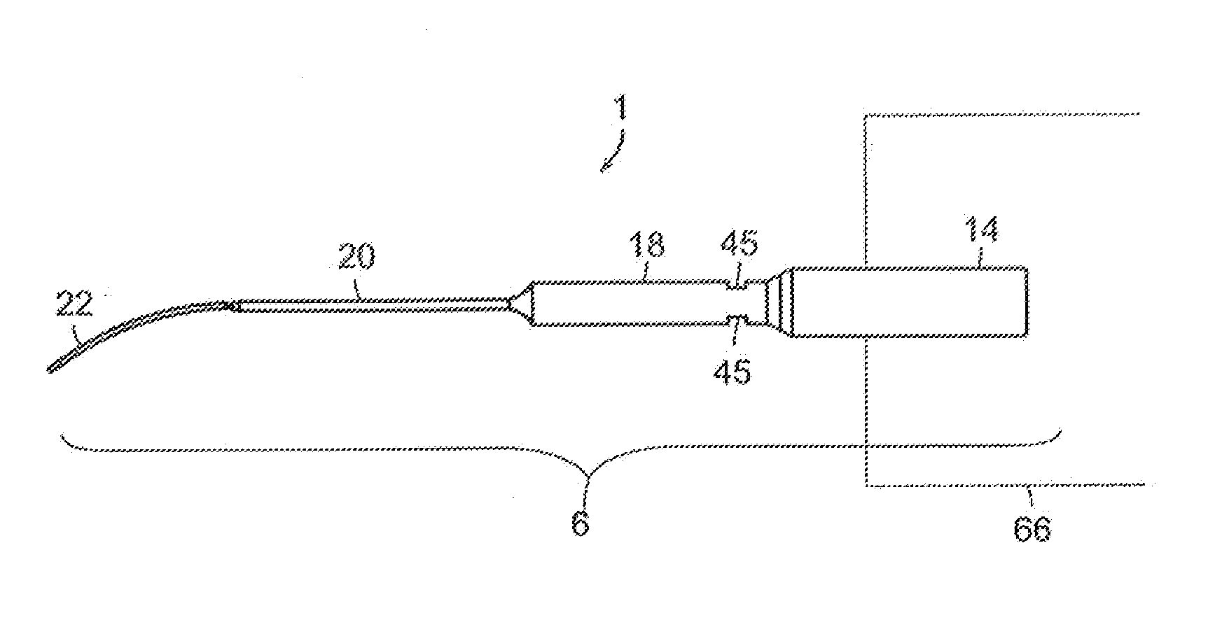 Apparatus and method of removing occlusions using ultrasonic medical device operating in a transverse mode