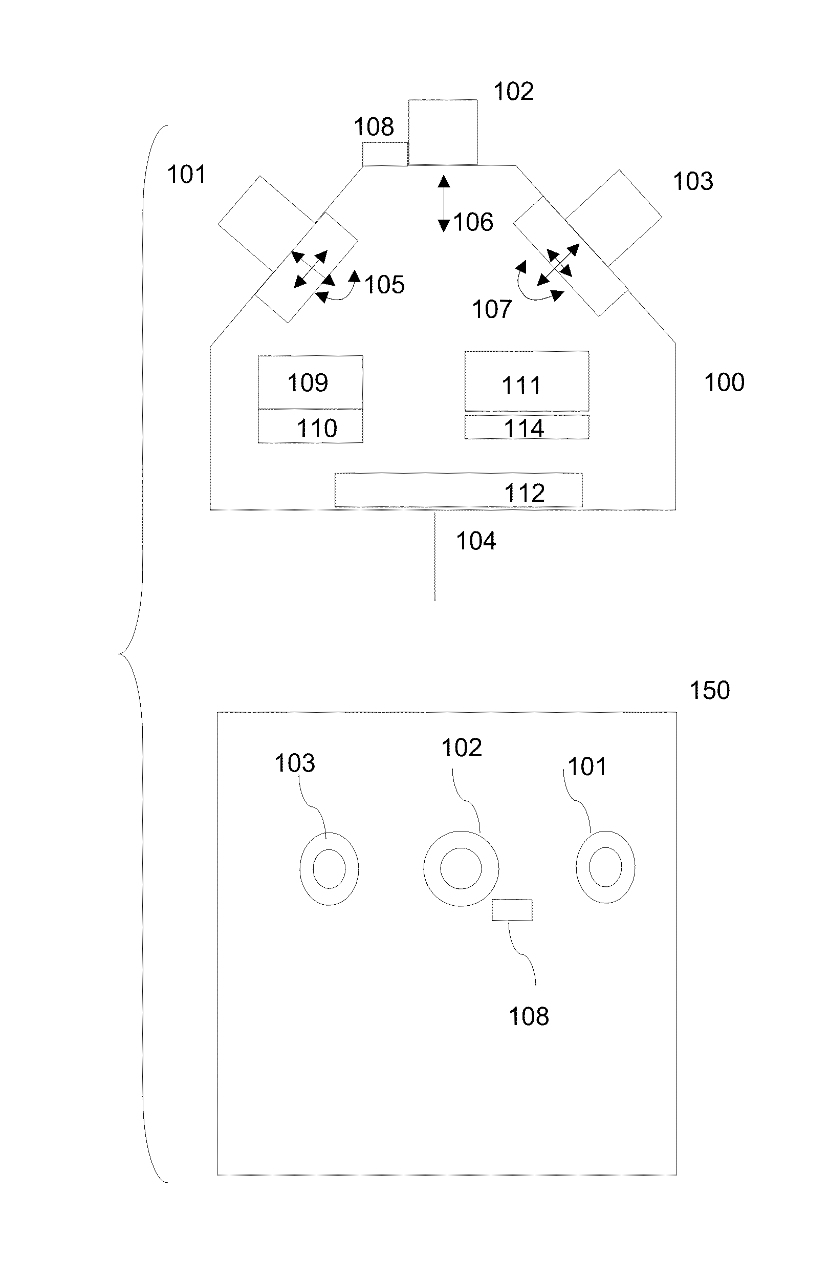 Controller in a Camera for Creating a Panoramic Image