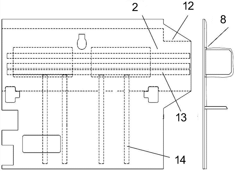 Thermal control device for external bearing cylinder aircraft battery pack