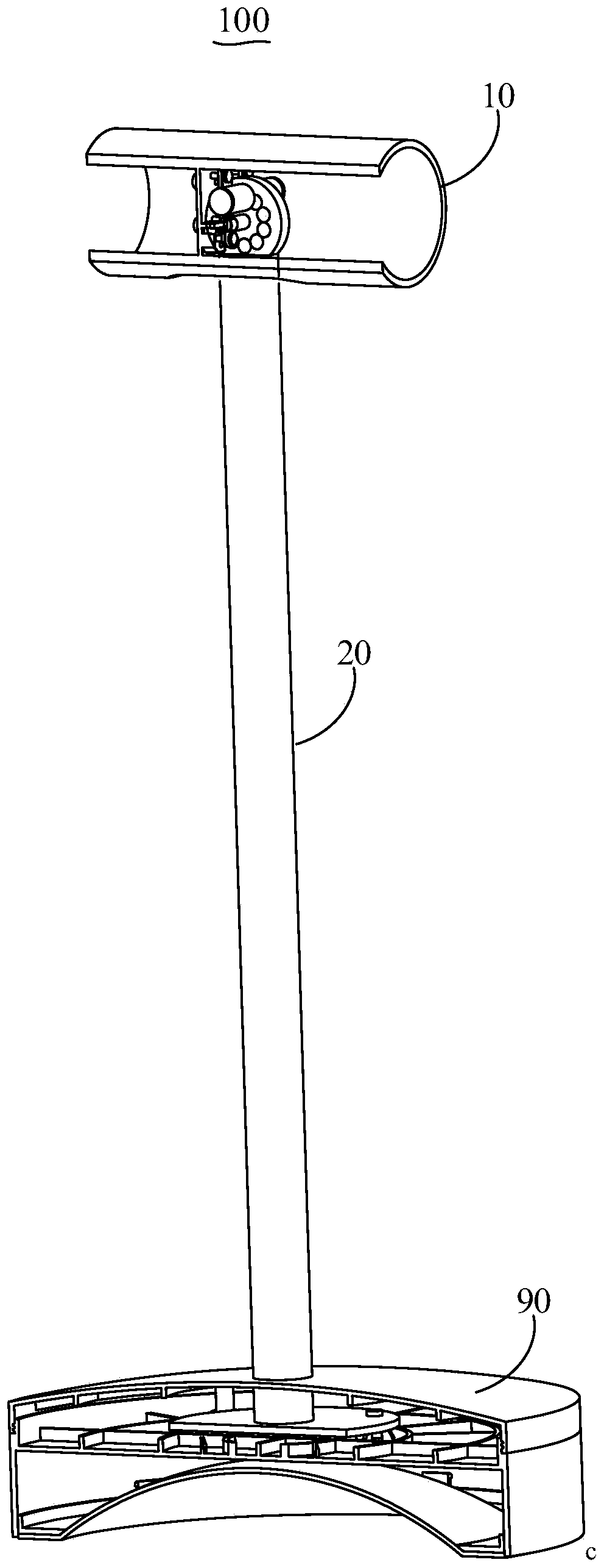 Camera device and fixing device thereof