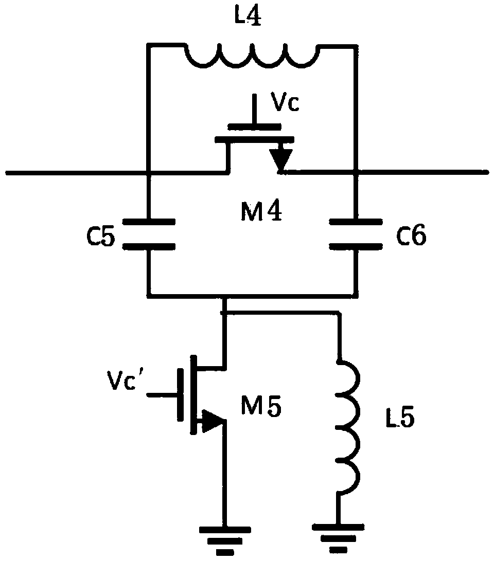 Six-bit digital phase shifter