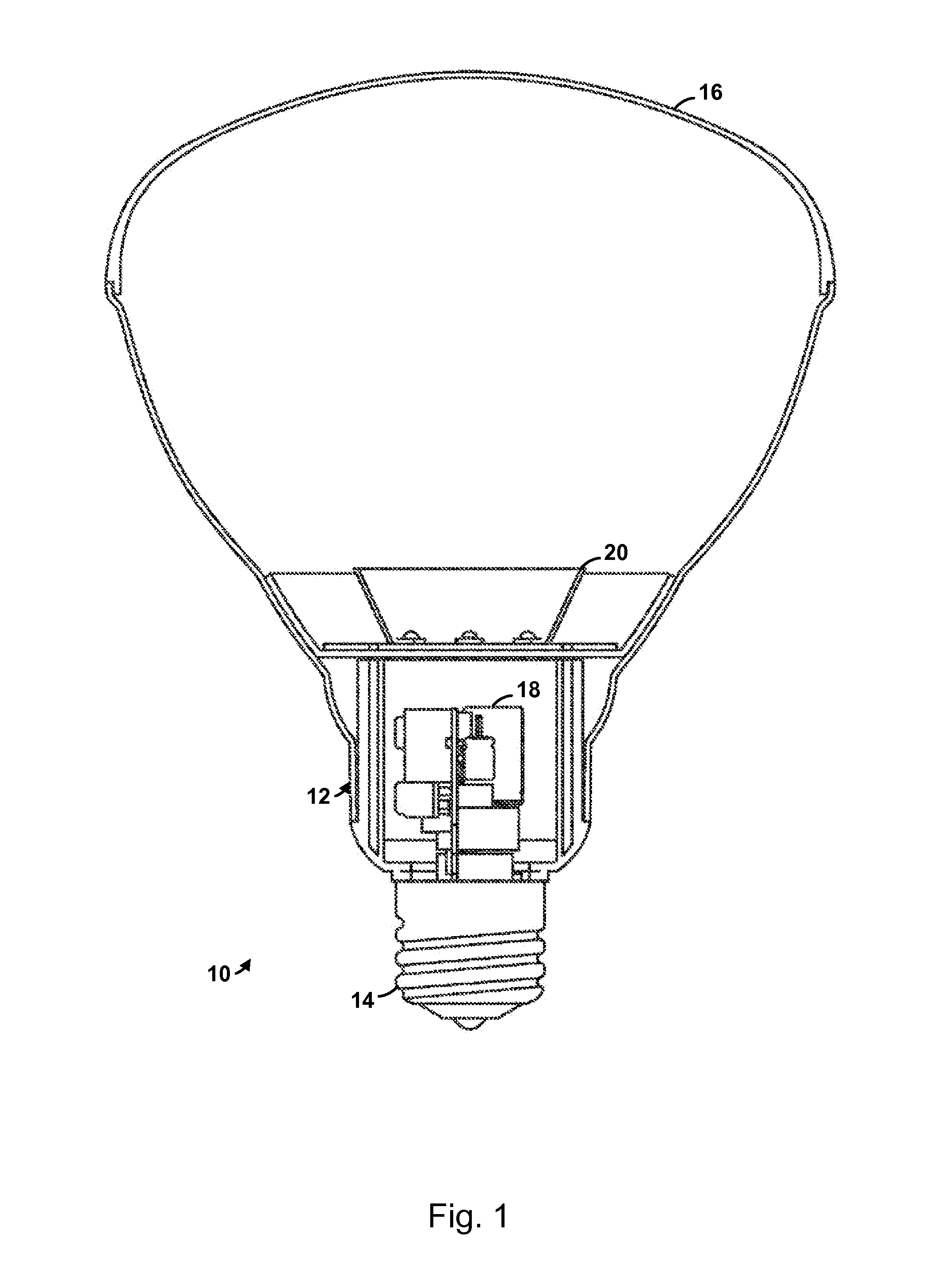 LED illumination source with improved visual characteristics