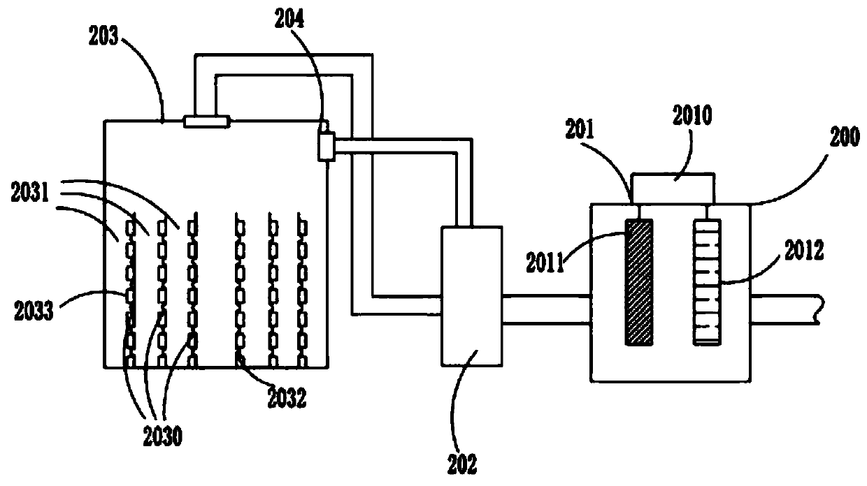 Automatic cleaning and water saving device for electroplating production and cleaning method