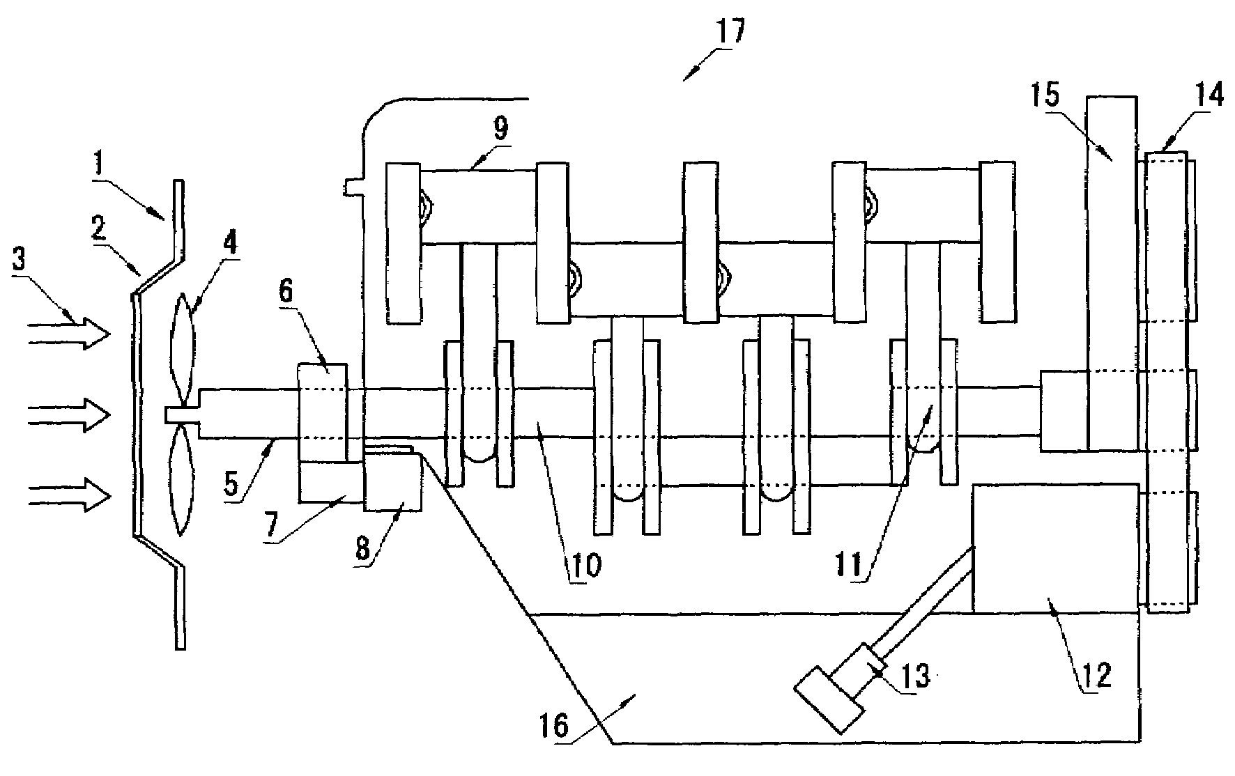 High powered vehicles replacing the flywheel with the fan