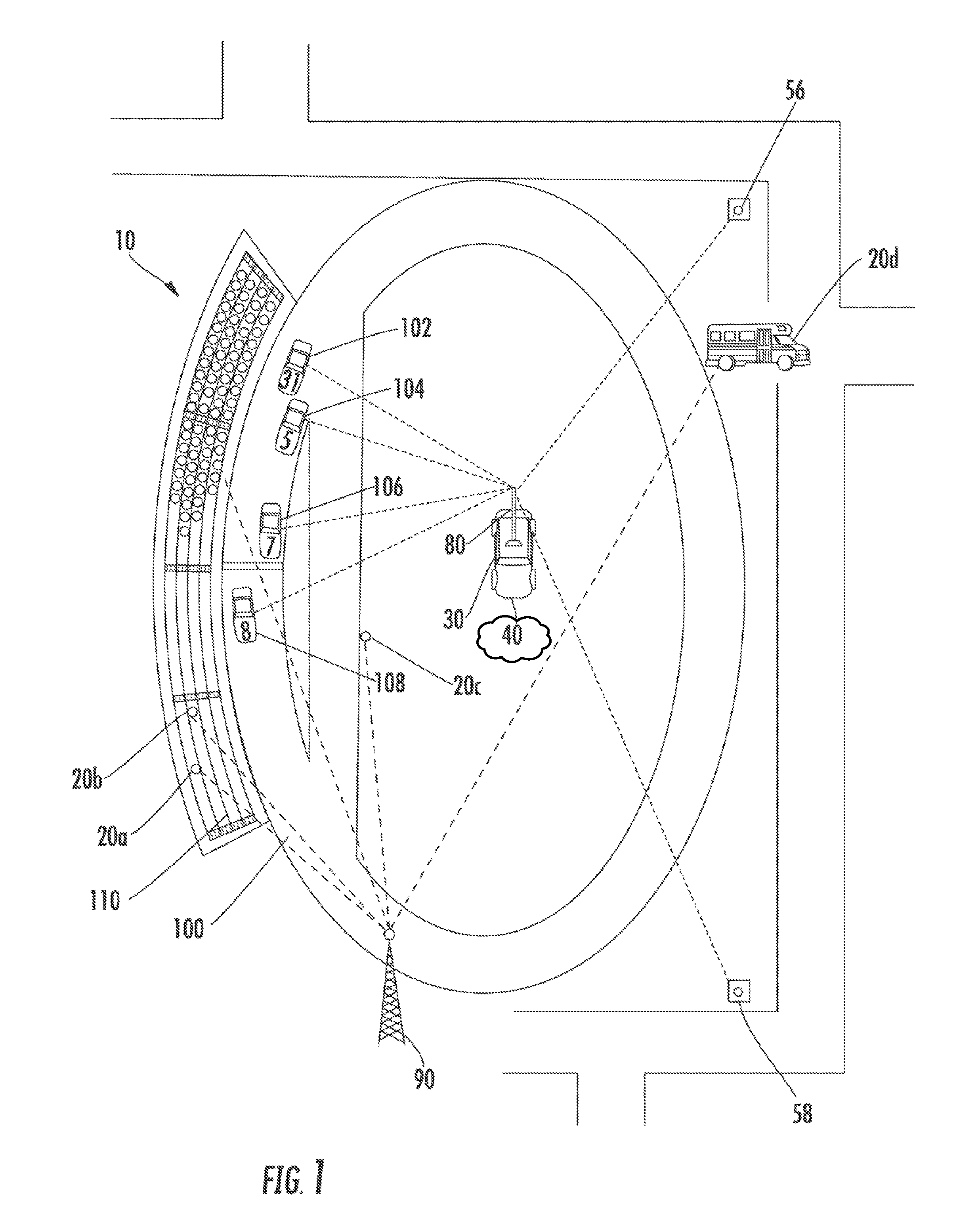 Method for providing multiple viewing opportunities of events at a venue