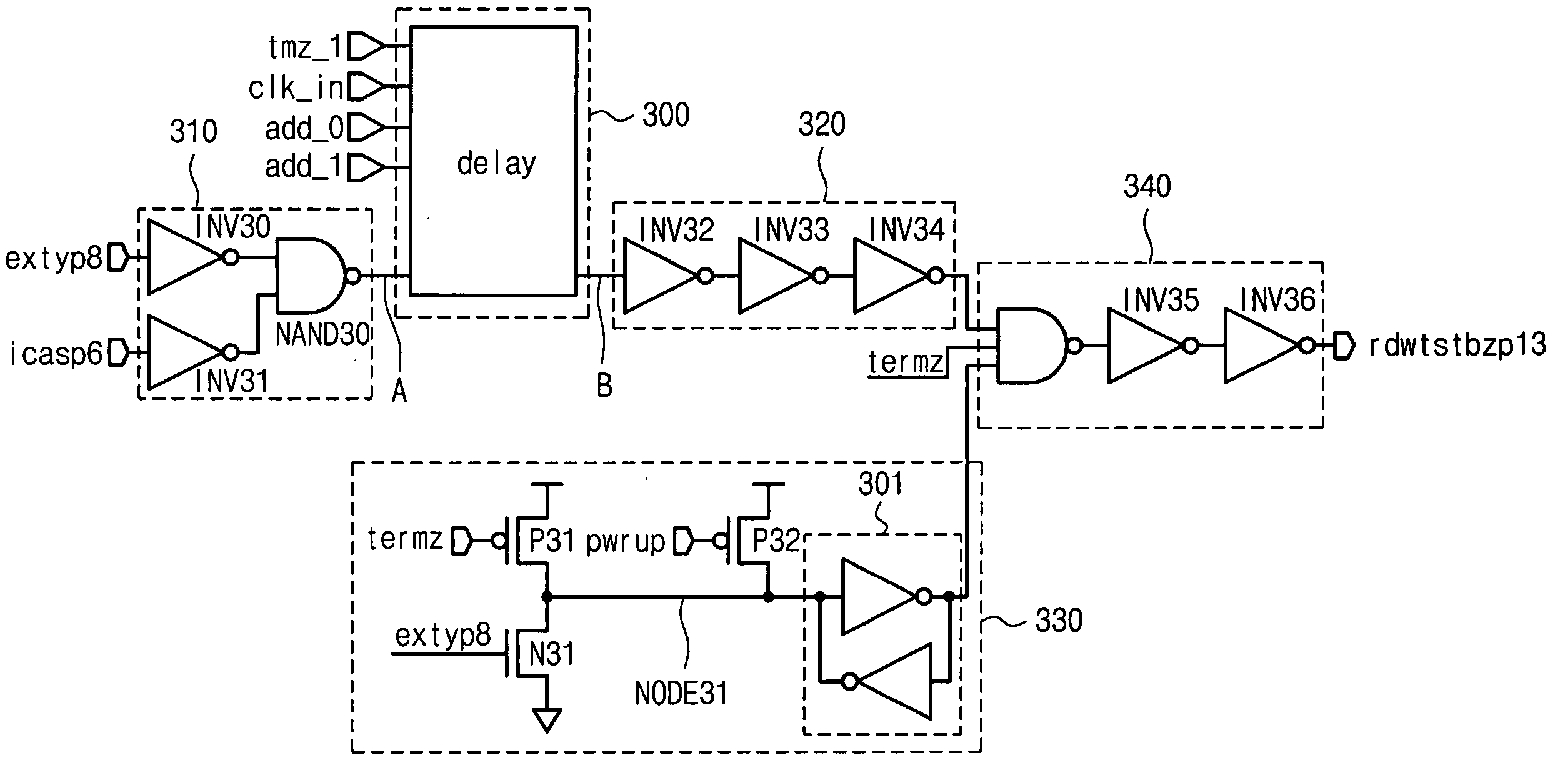 Apparatus and method for controlling enable time of signal controlling operation of data buses of memory device