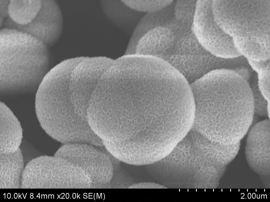 Stannic oxide-loaded porous nickel oxide gas sensor material as well as preparation and application thereof