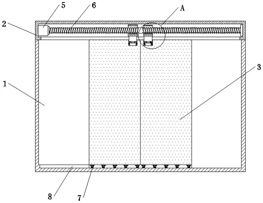 Translation type automatic door