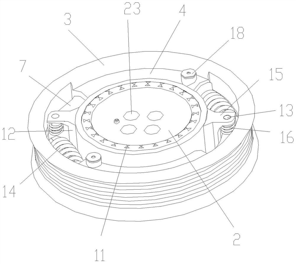 Buffer belt wheel and buffer gear train mechanism with same