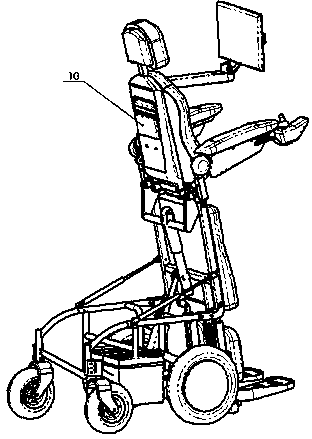 Lower limb rehabilitation training system based on multi-position electric wheelchair