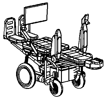 Lower limb rehabilitation training system based on multi-position electric wheelchair