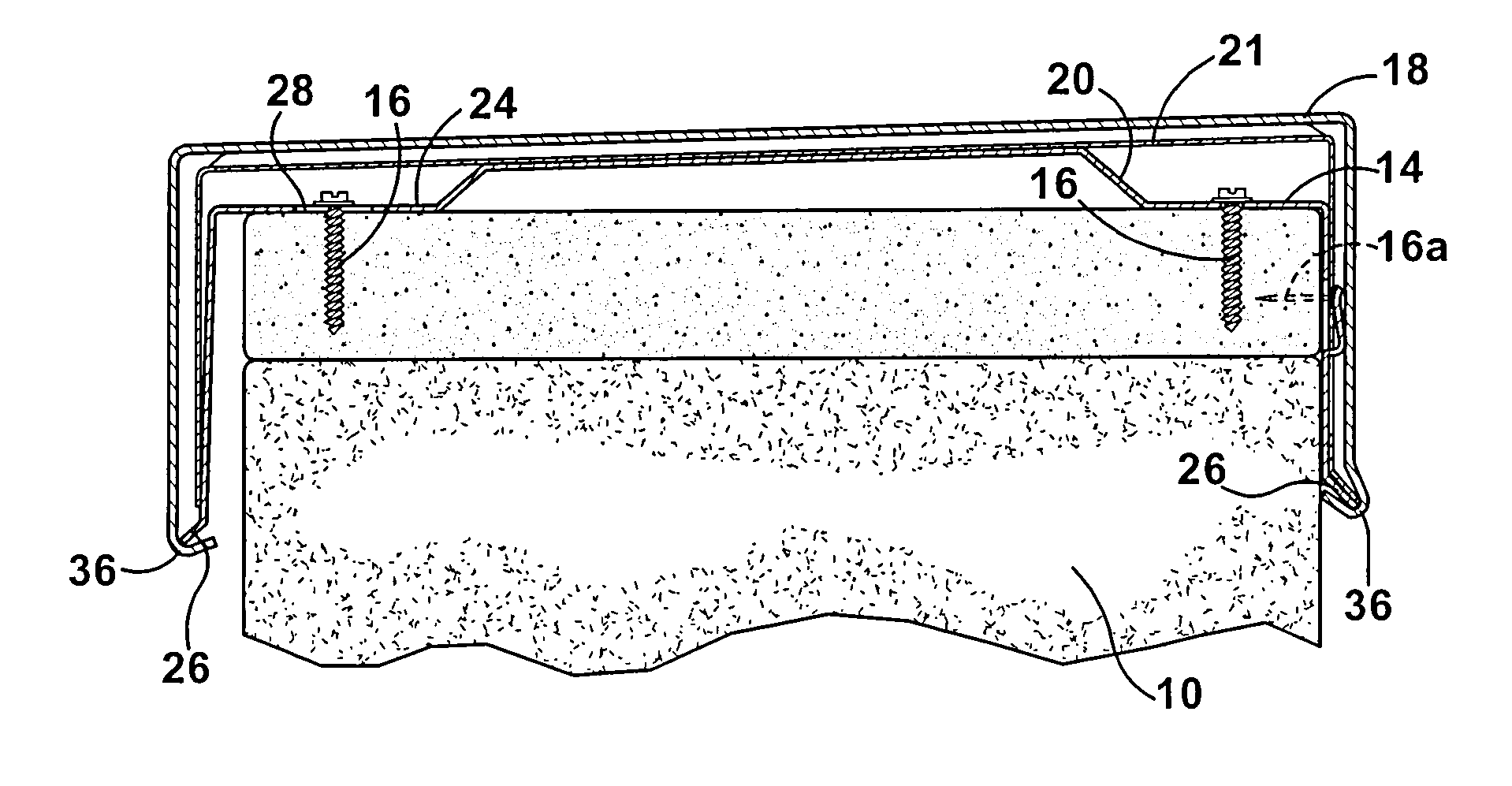 Roof wall coping system and method