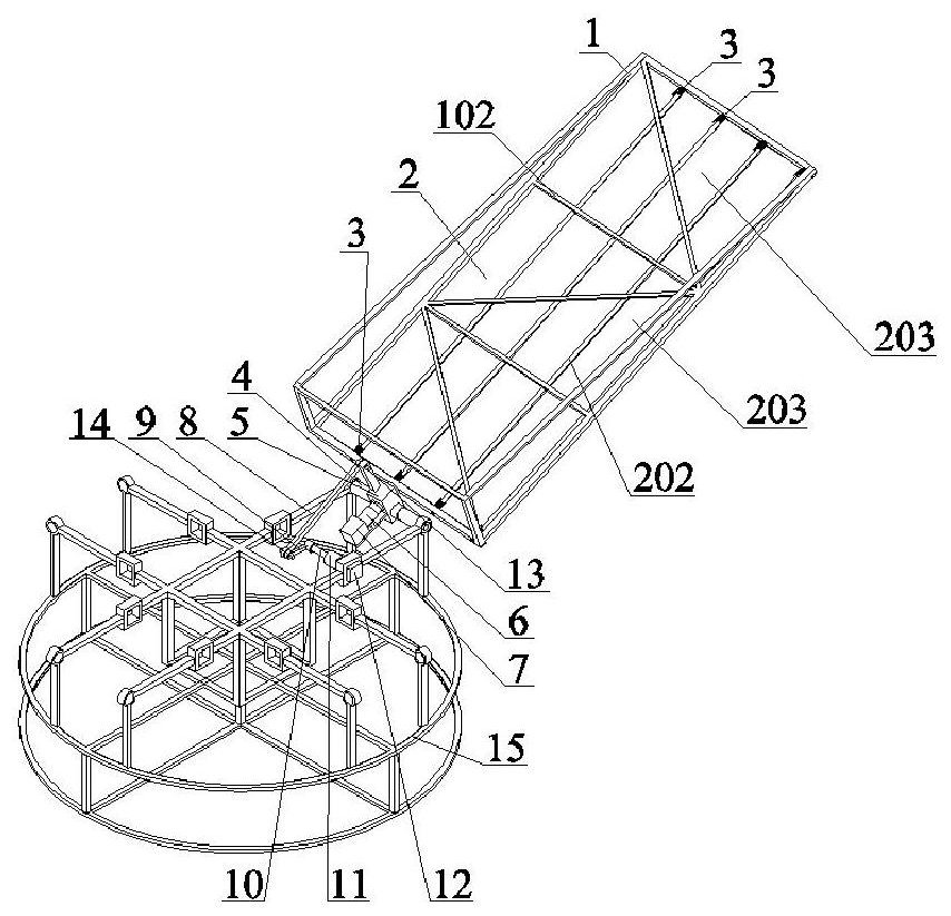 Low-drag tilt-variable swinging quad flapping-wing UAV