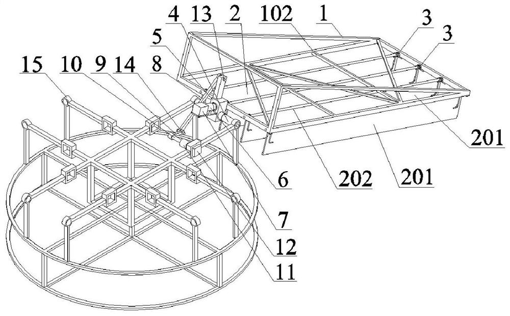 Low-drag tilt-variable swinging quad flapping-wing UAV