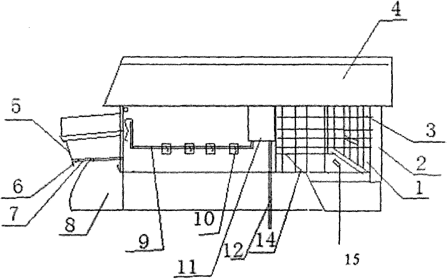 Movable chicken house