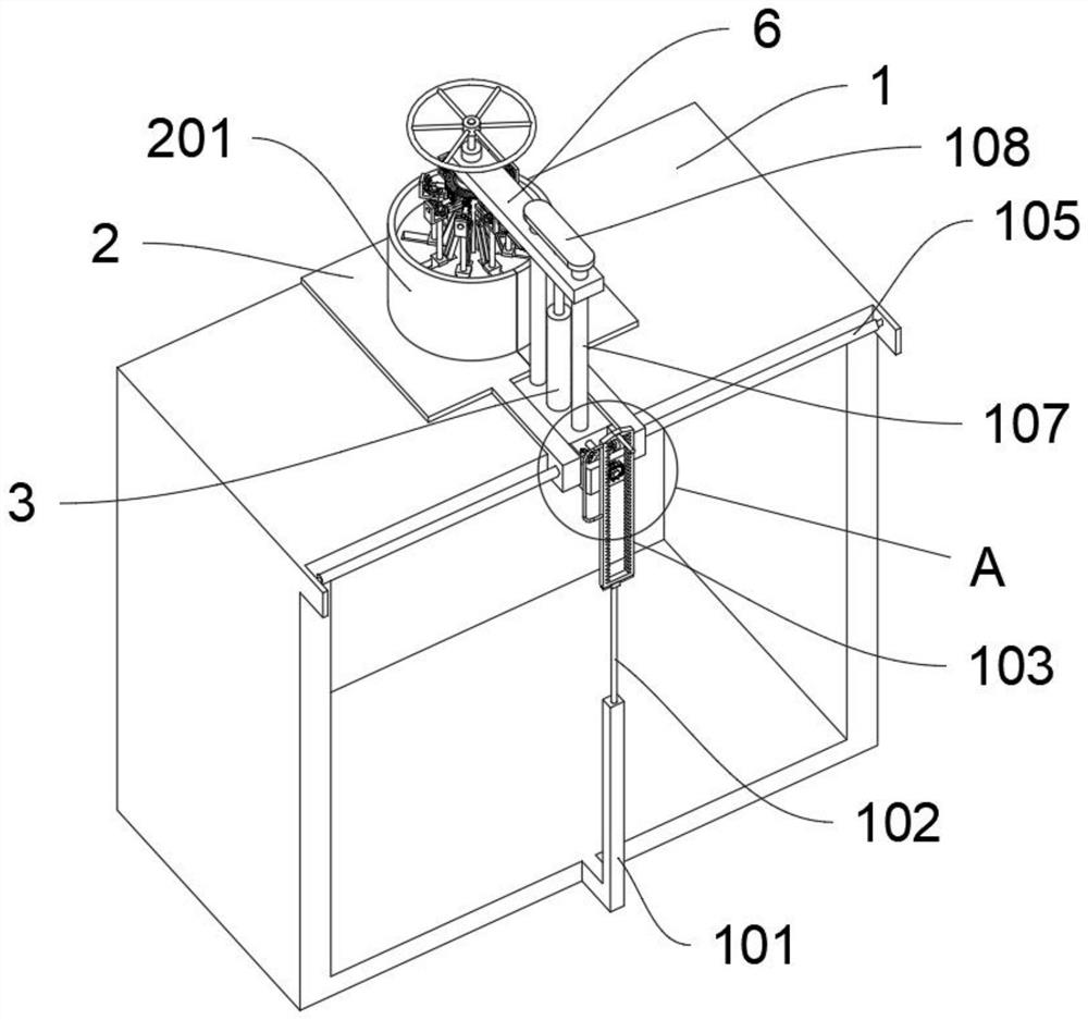 Reaming device with synchronous adjusting function and for flange structure machining