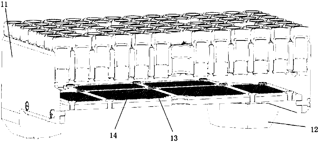 Fuel assembly, bottom device thereof, and lower tube seat applied to bottom device