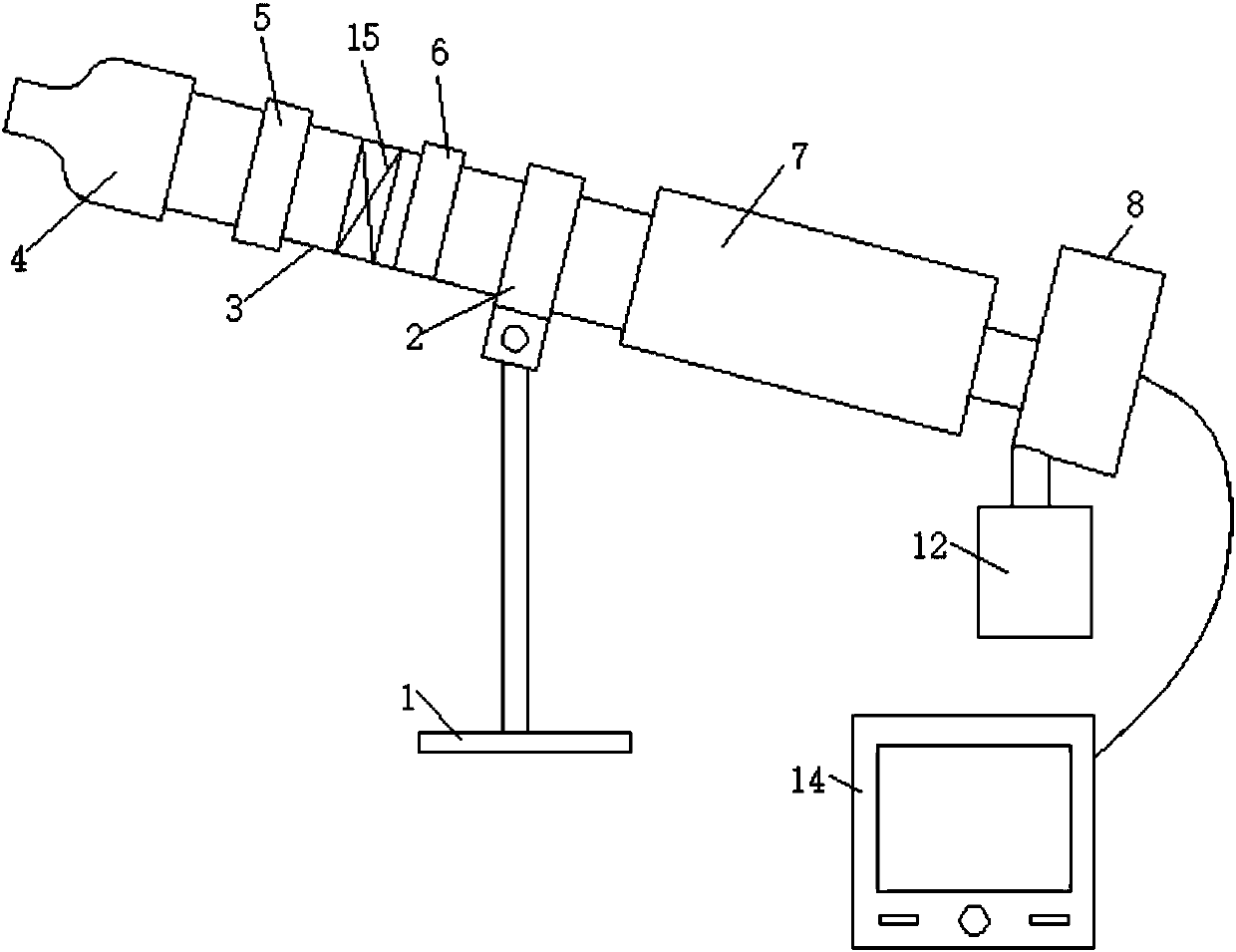 Rapid exhaled gas condensation detection device