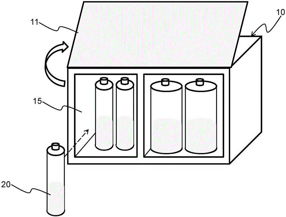 Solar power bank structure