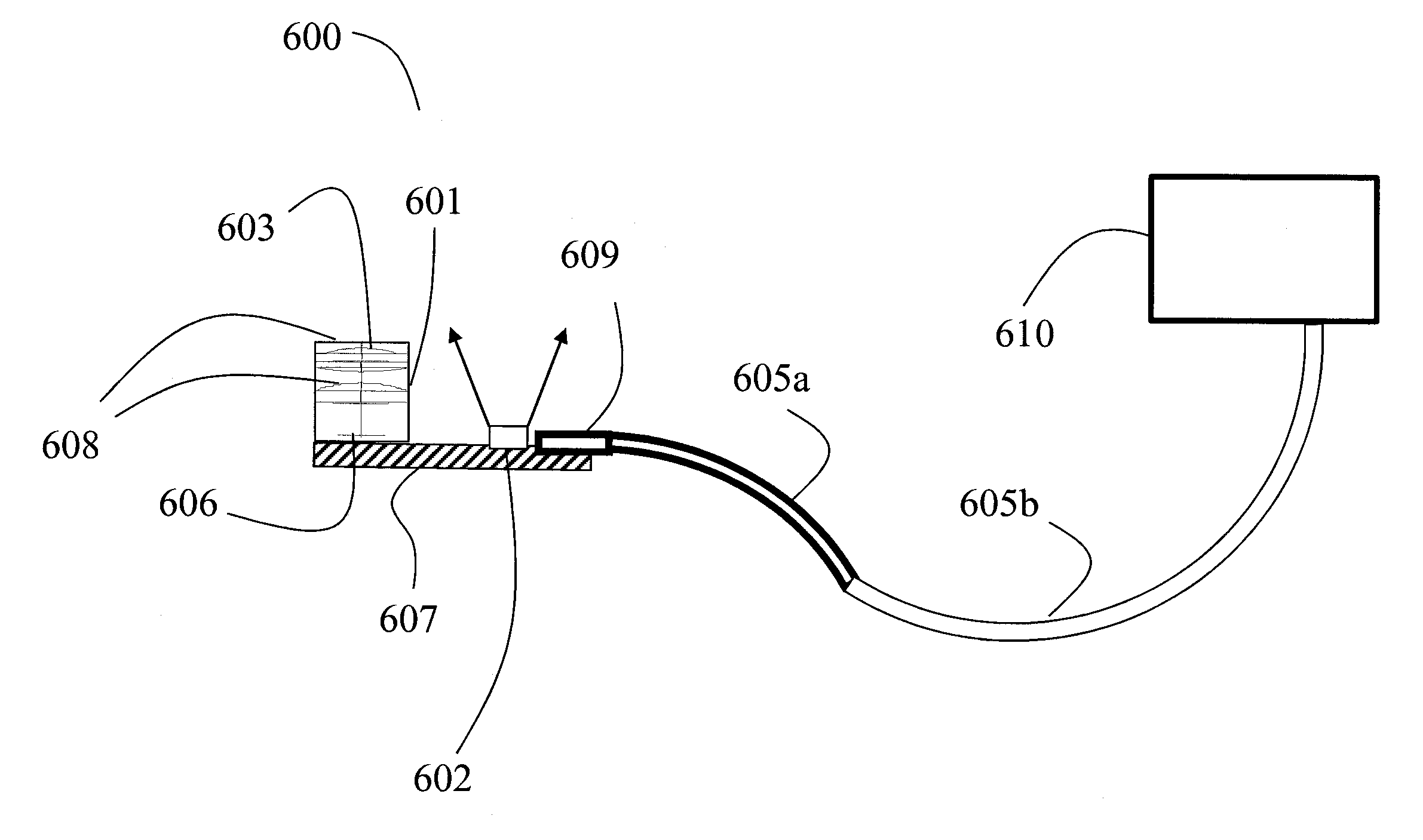 Disposable endoscope and portable display