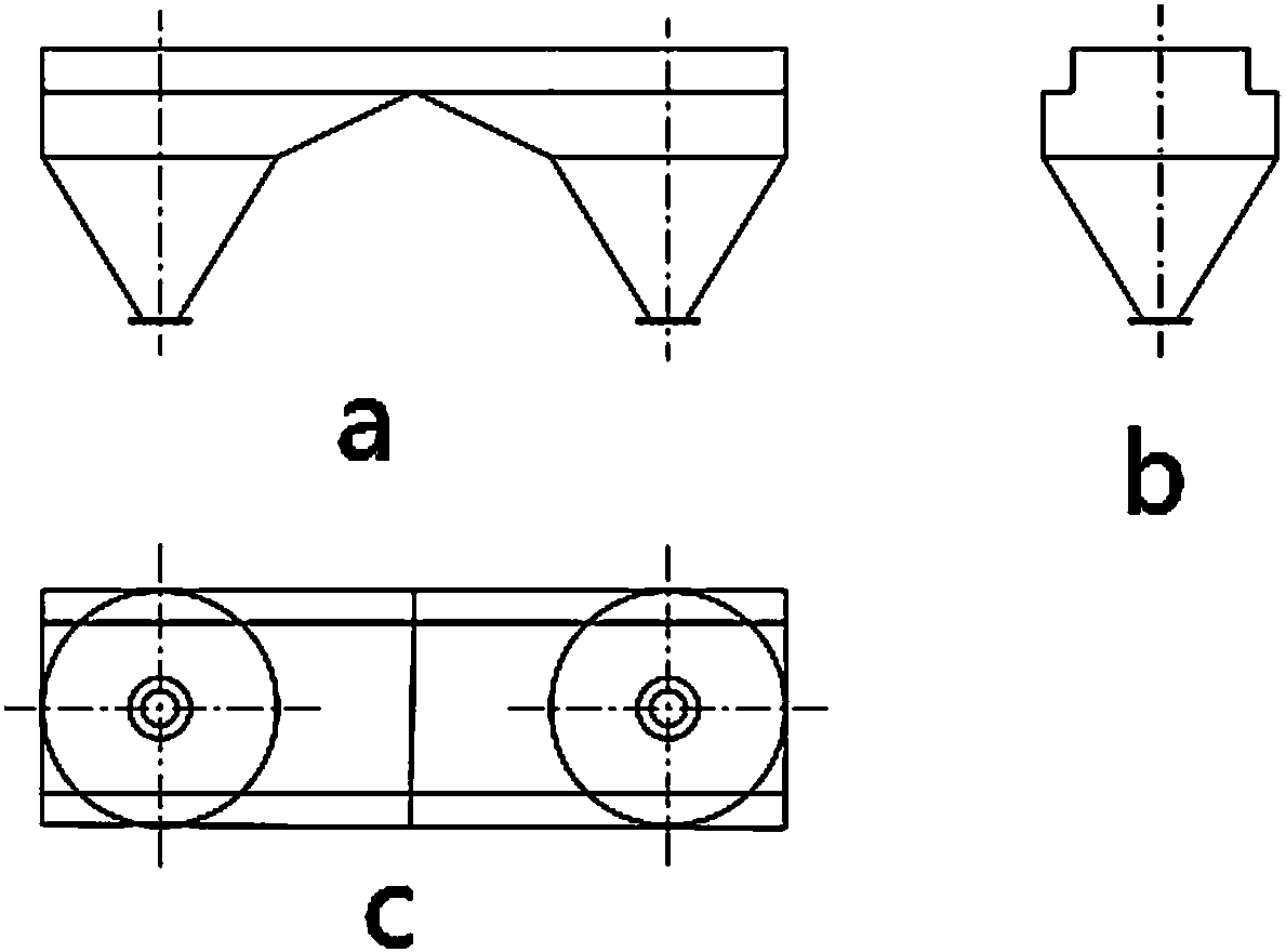 Blanking device for rare-earth electrolysis bath, and rare-earth electrolysis bath