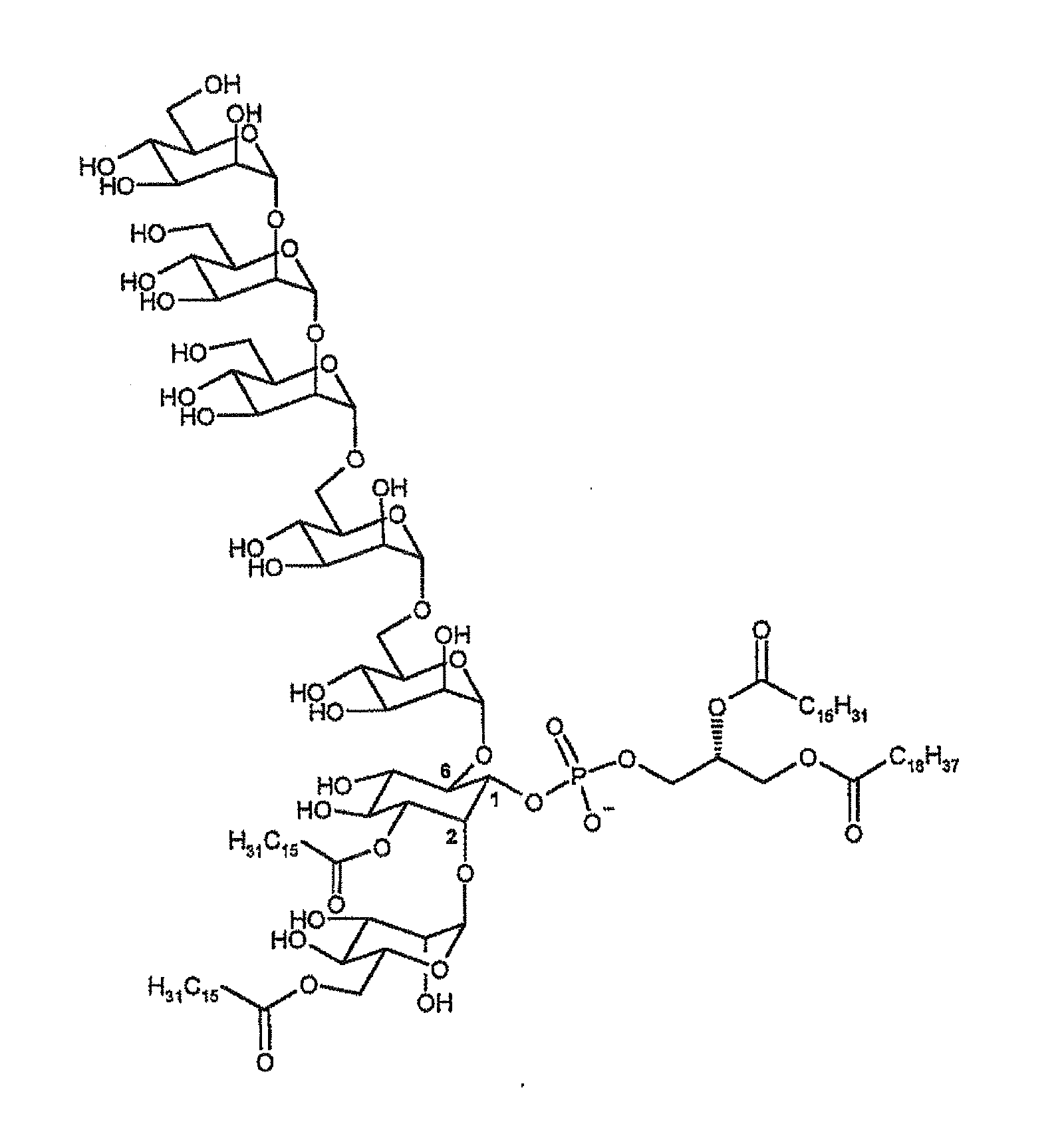 Synthetic analogues of phosphatidyl-myo-inositol mannosides with an inhibitory activity of the inflammatory response