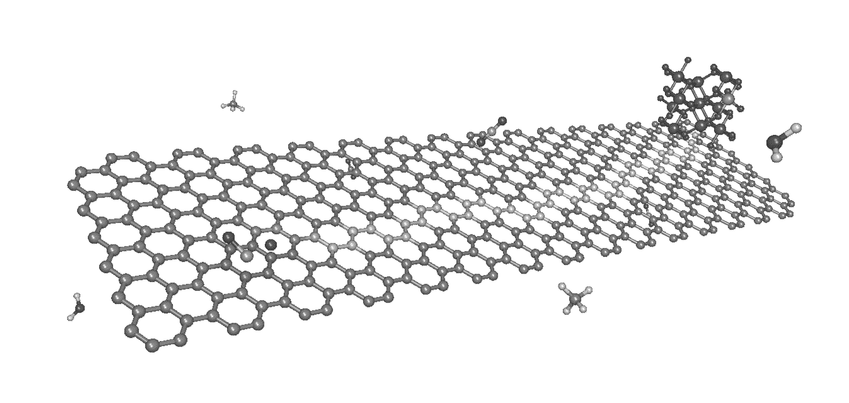 Methods of making non-covalently bonded carbon-titania nanocomposite thin films and applications of the same