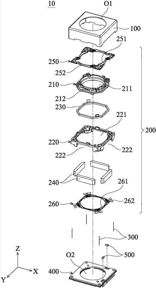 Lens driving module