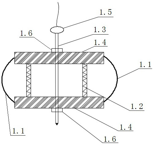 High-precision tube or hole effective tube or hole diameter and center intelligent measuring device and method