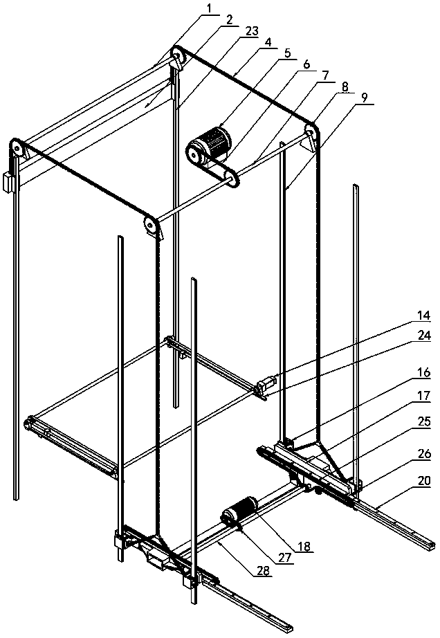 Security door panel intelligent batching tower warehouse