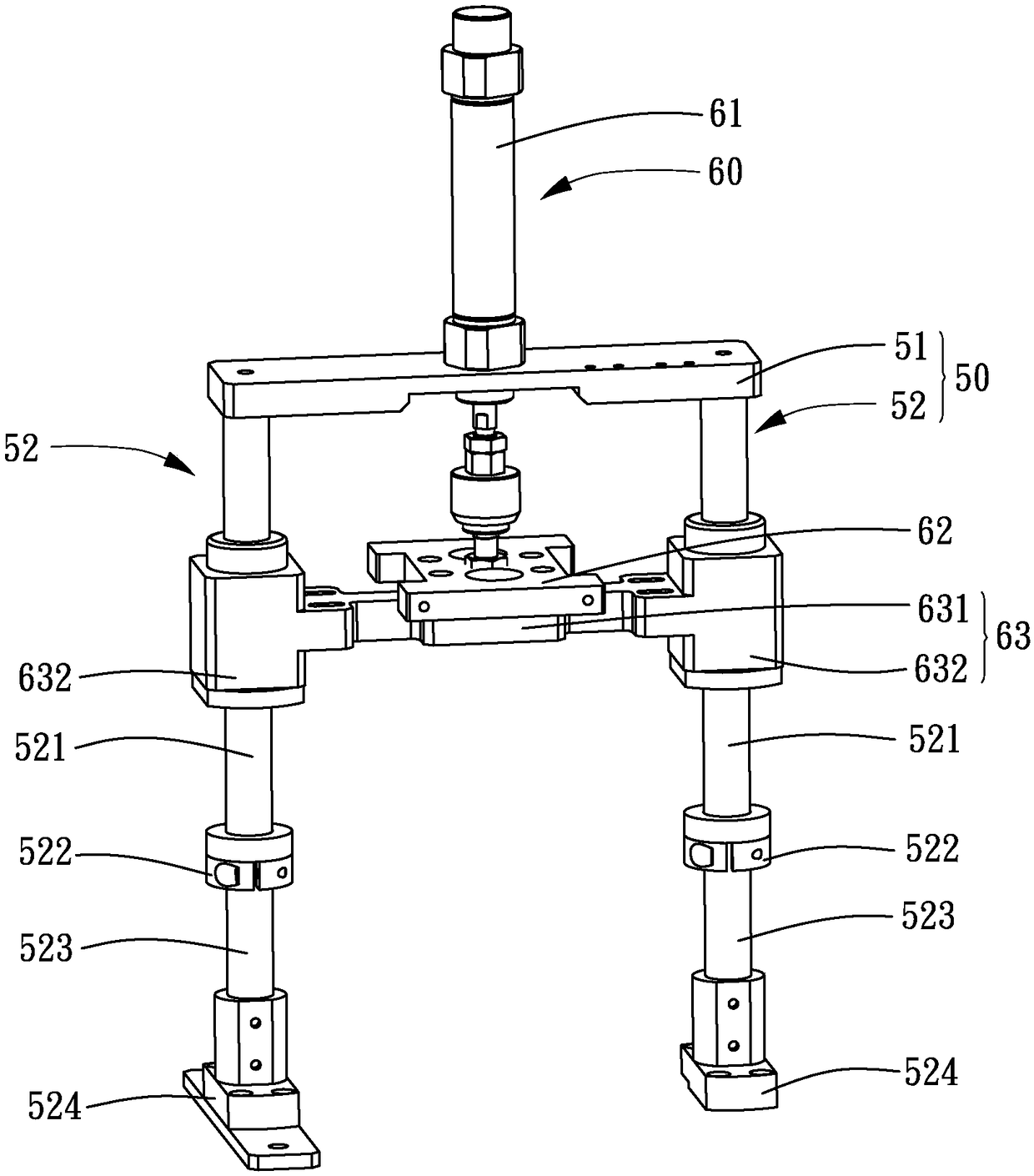 Shaping detection device