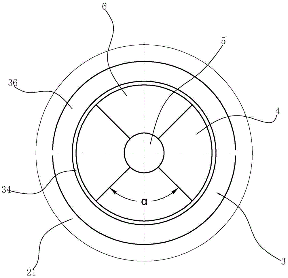 Redistribution device structure of heat exchanger