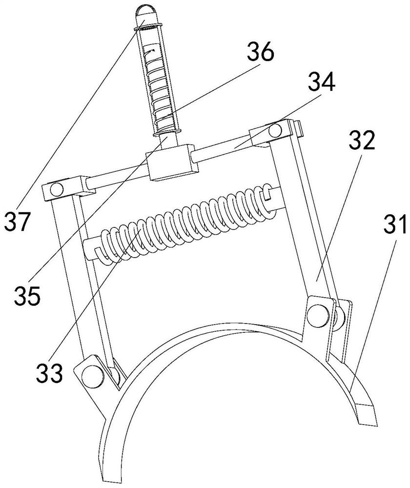 Fixed clamping anti-collision backplane