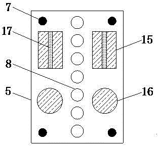 Household fishing equipment accommodating box