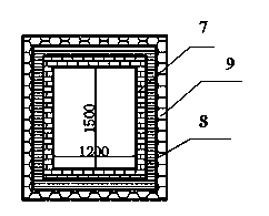 Heat and humidity exchange simulation testing system for non-coal solid mine deep mining excavation tunnel